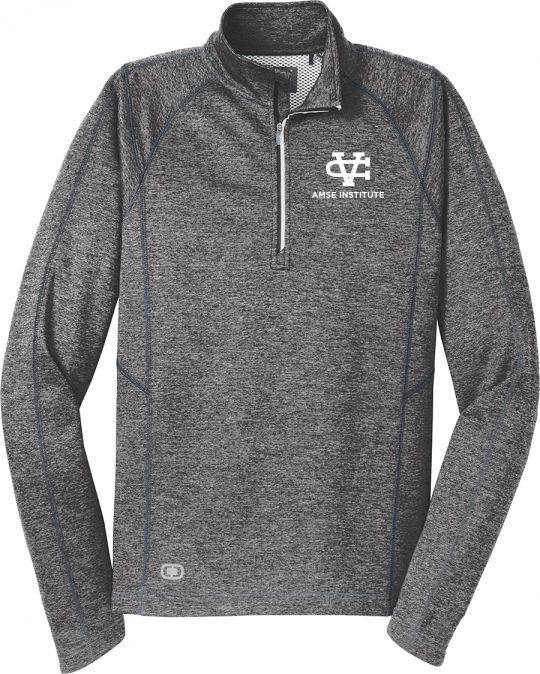 OGIO Endurance Pursuit 1/4-Zip, AMSE, Diesel Grey